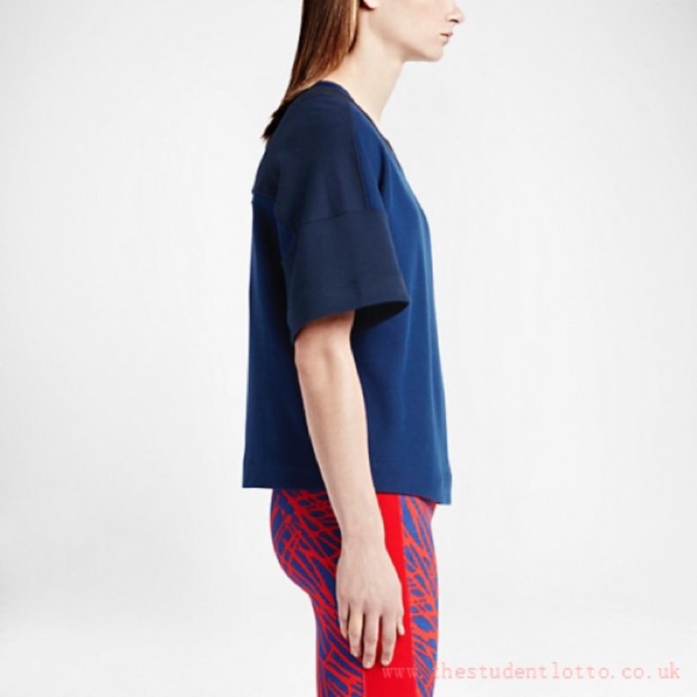 nike rally plus crew neck sport casual shirt - Picture 3 of 8